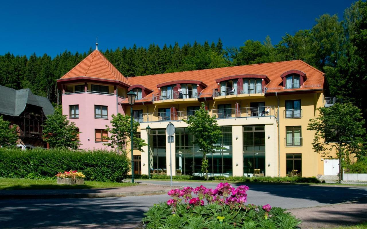 Hotel Habichtstein Alexisbad Buitenkant foto