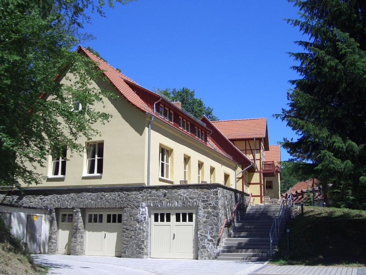 Hotel Habichtstein Alexisbad Buitenkant foto