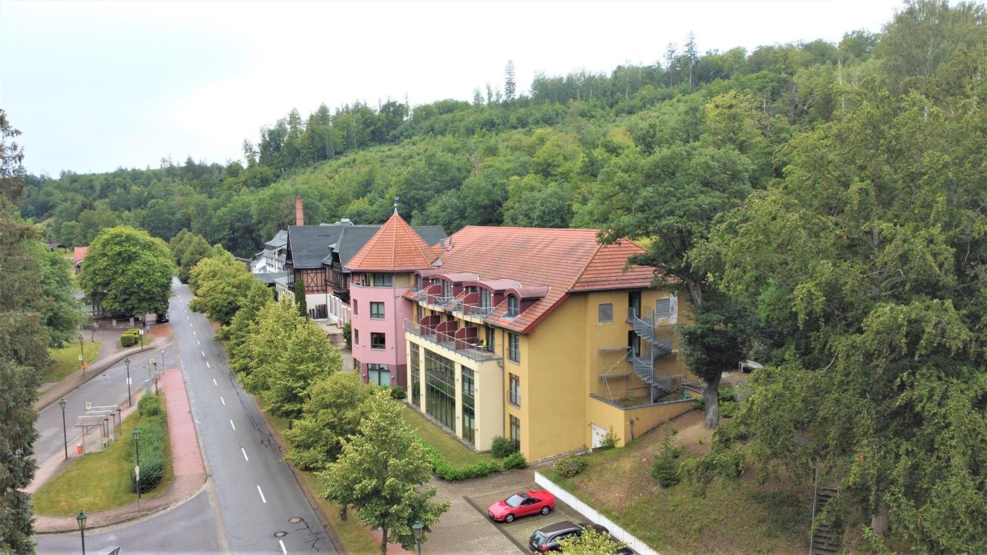 Hotel Habichtstein Alexisbad Buitenkant foto